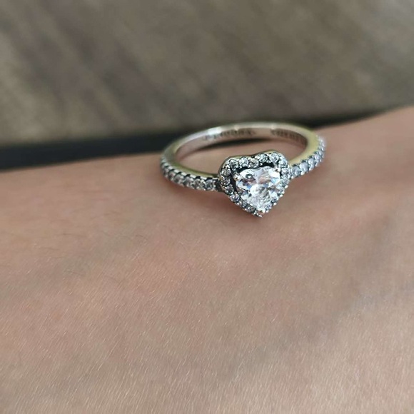 Pandora heart shaped sterling silver ring - Picture 6 of 6